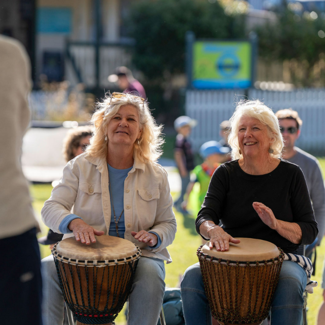 African drumming at Kiama Culture Fest