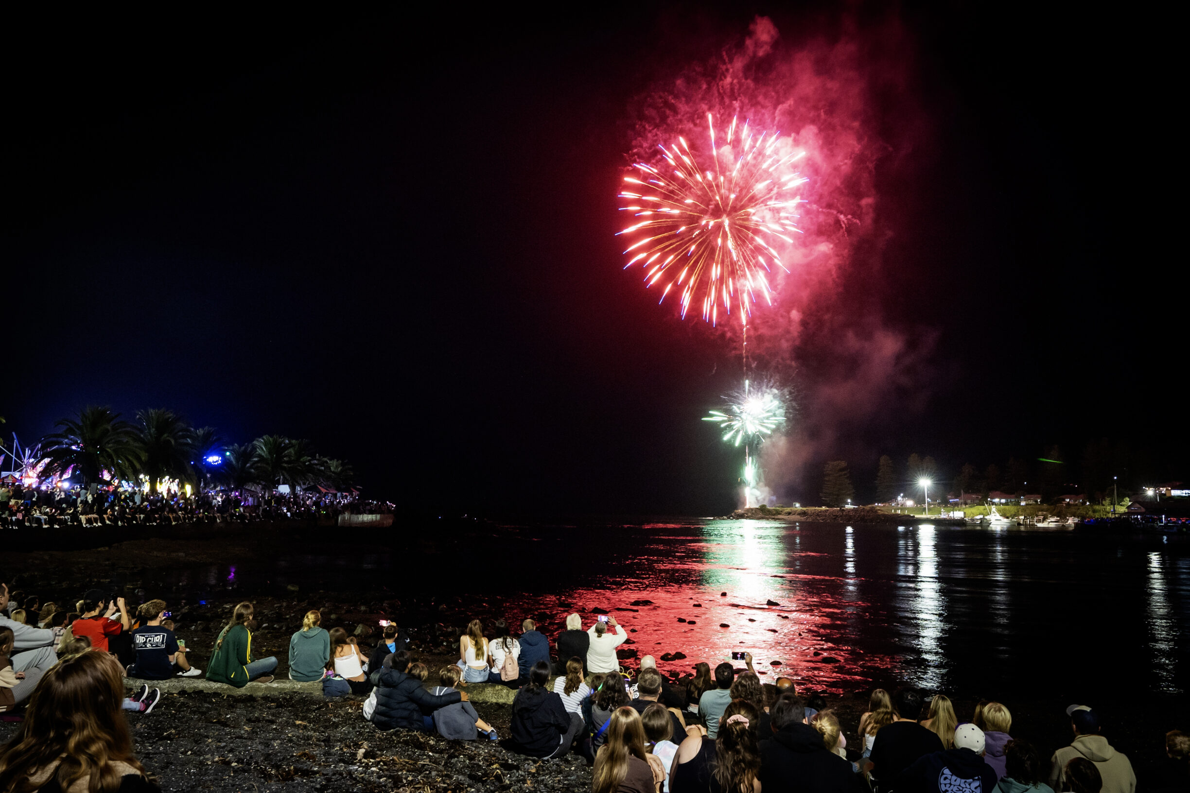 Kiama NYE celebration photograph